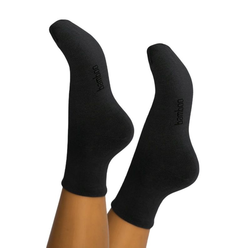 Calcetines Tobilleras Bambu Mujer Pack de 5 pares-1