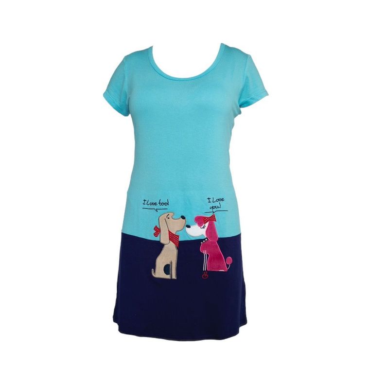 Pijama Camisola Algodón Mujer-0