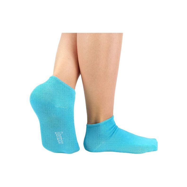 Calcetin Tobilleras Bambu Mujer pack de 5 pares -3