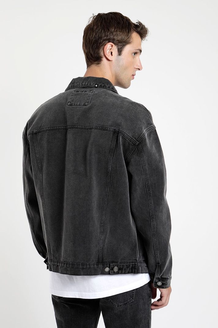 Chaqueta hombre Jeans grafito -2