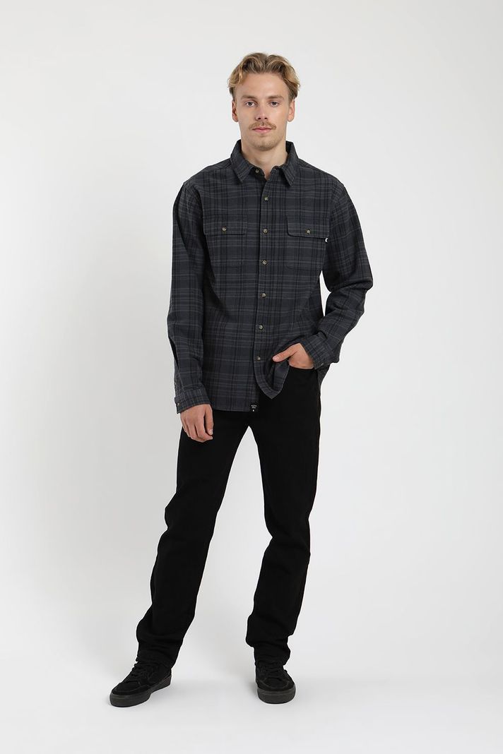 Camisa  Manga Larga Franela Yarn Froens Hombre-2
