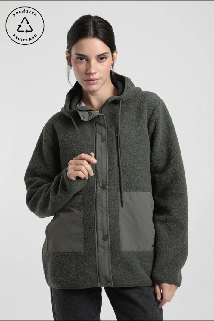 Polar mujer Puclaro verde Poliéster reciclado