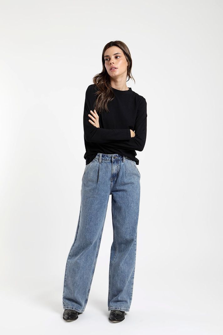 Polera manga larga mujer Palma -1