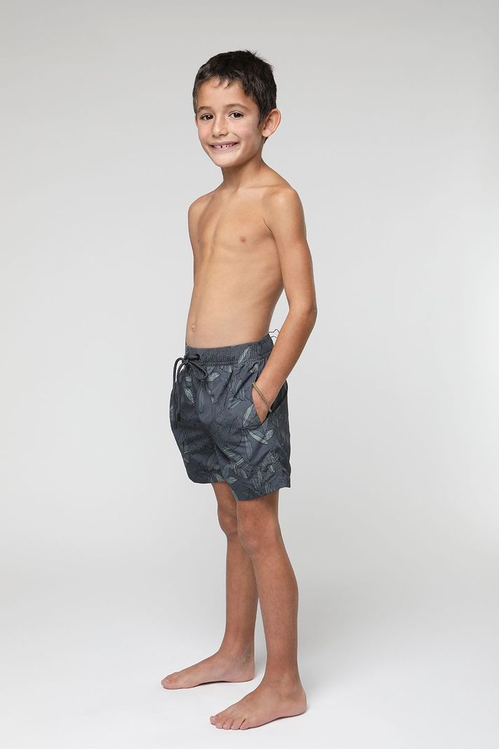 Traje de baño kids Jungle negro-4