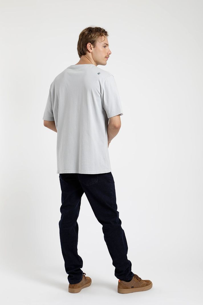Polera manga corta hombre Oversize -2