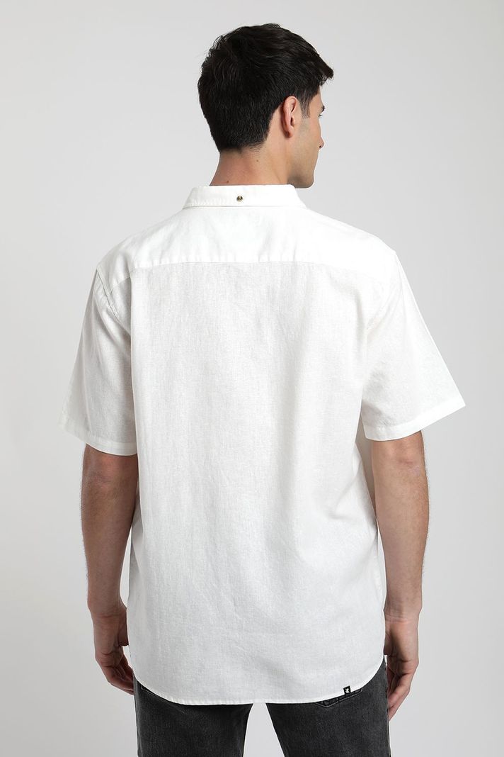 Camisa manga corta kids Classic blanco -2