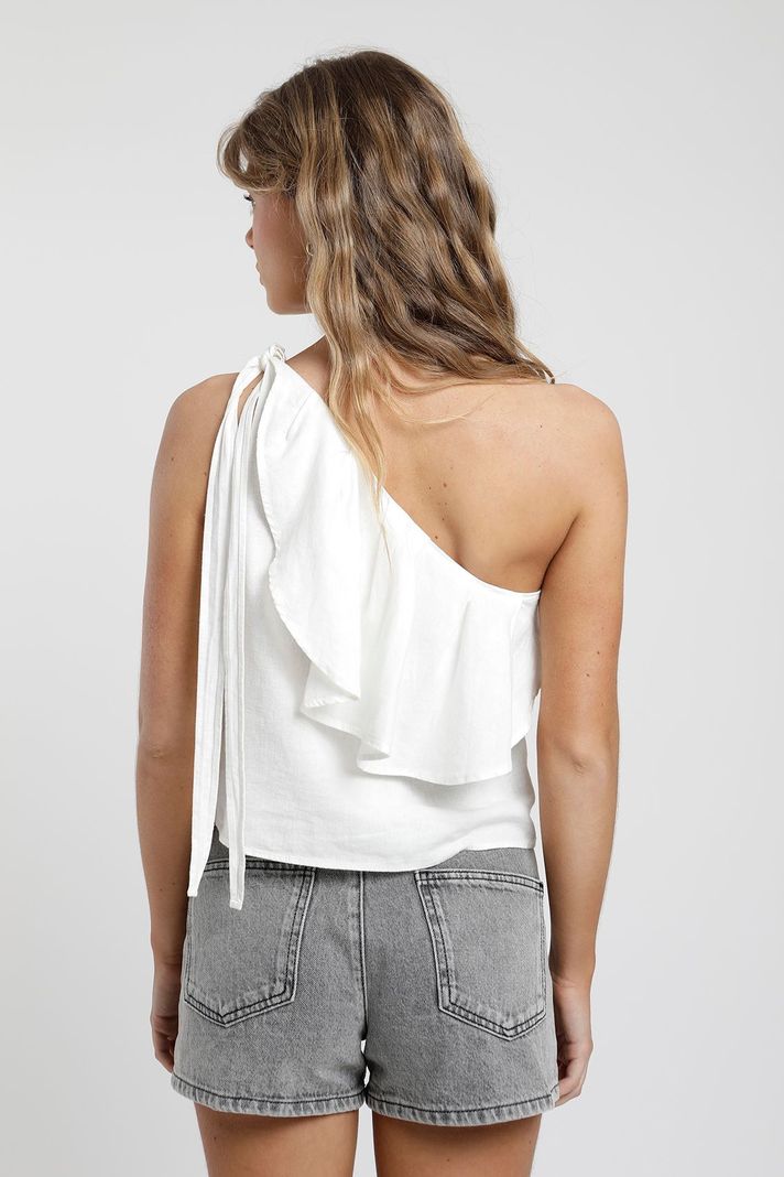 Blusa Mujer Salvia Blanco  -1