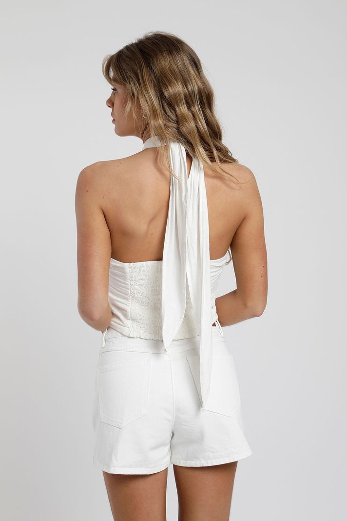 Blusa Mujer Azalea Blanco  -2