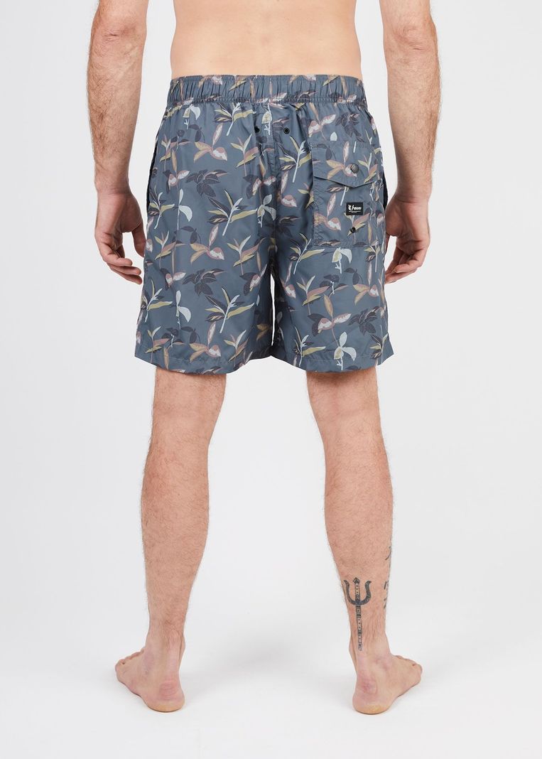 Traje de baño classic Print hombre Jungla grafito-1
