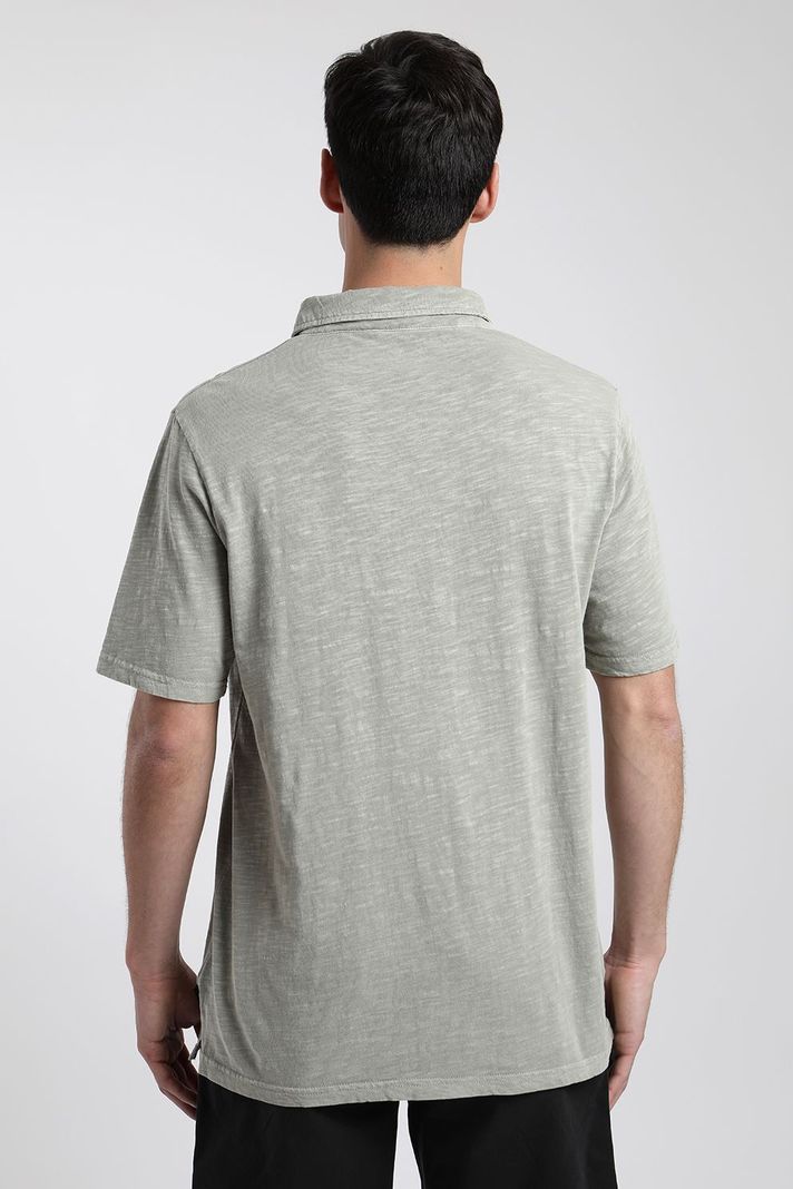 Polera manga corta hombre DT verde claro  -1