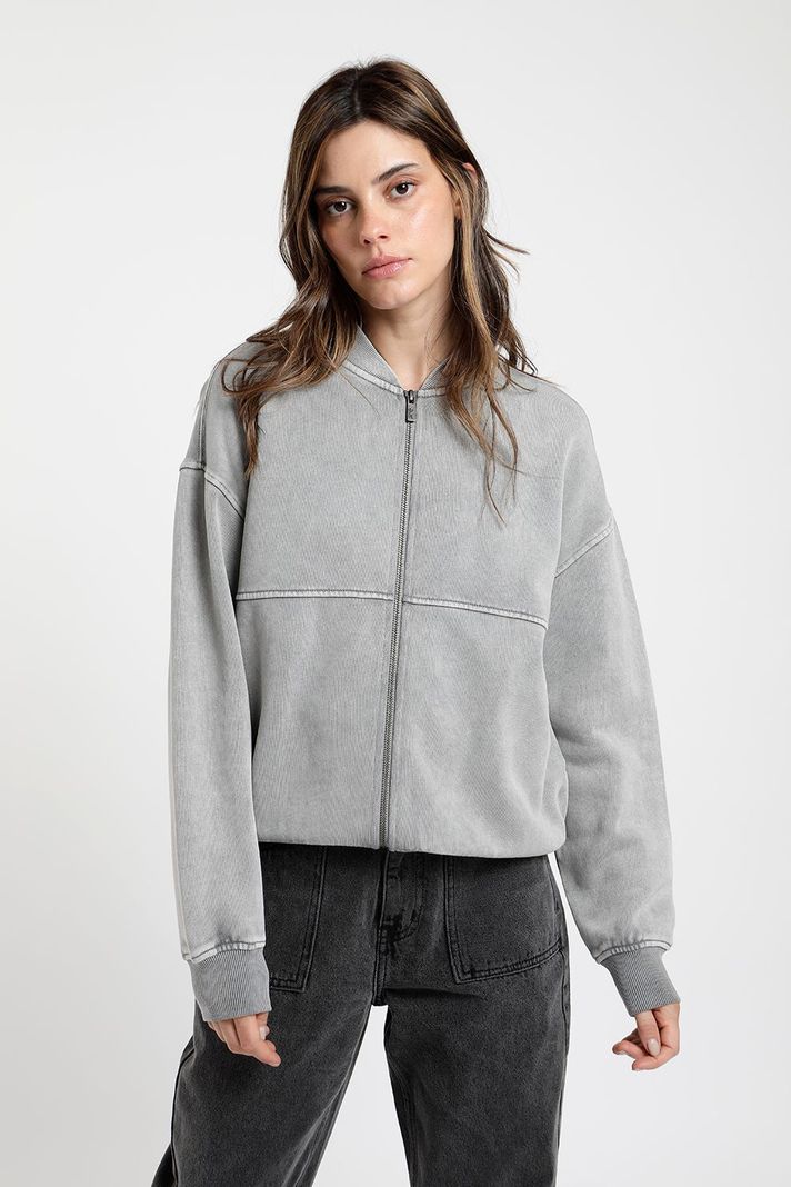 Polerón mujer bomber -0