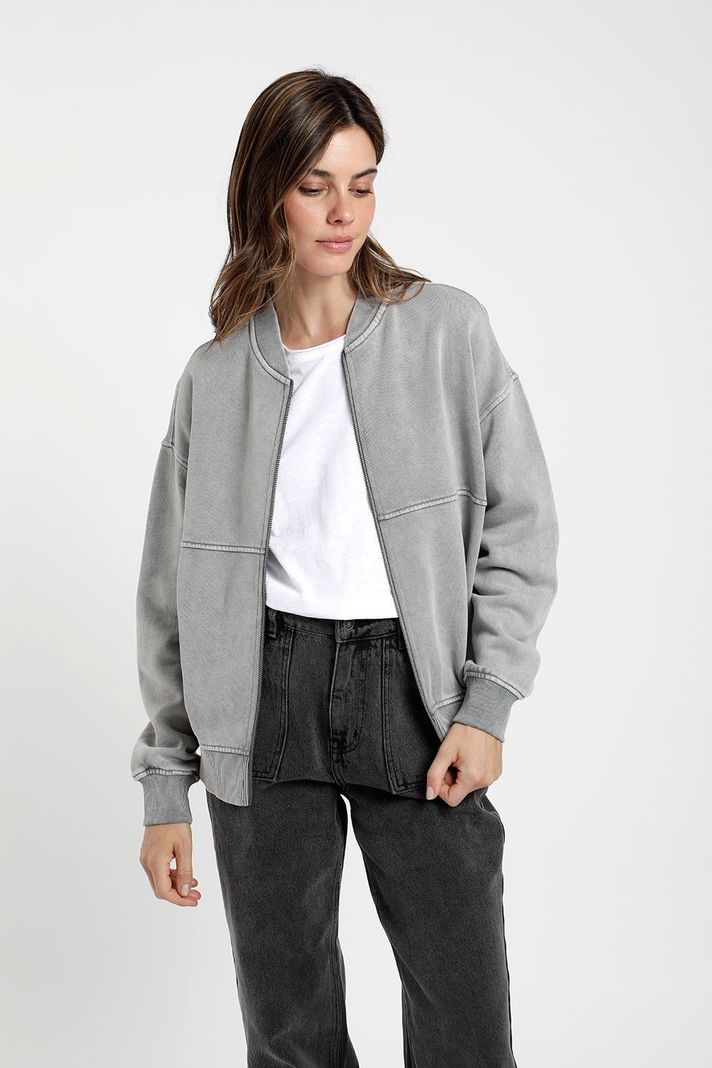 Polerón mujer bomber -2