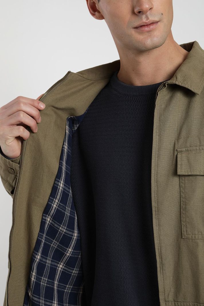 Chaqueta hombre Salinas olivo -2