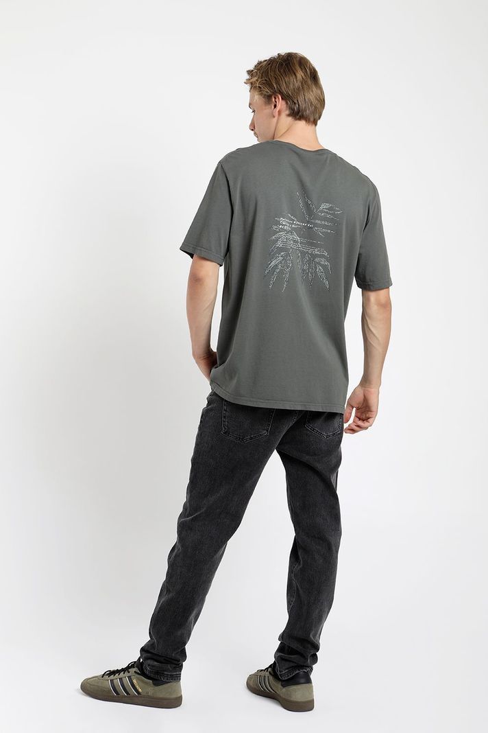 Polera manga corta hombre Helechos  -2