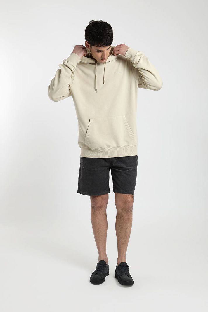 Polerón hombre Hoodie beige -3