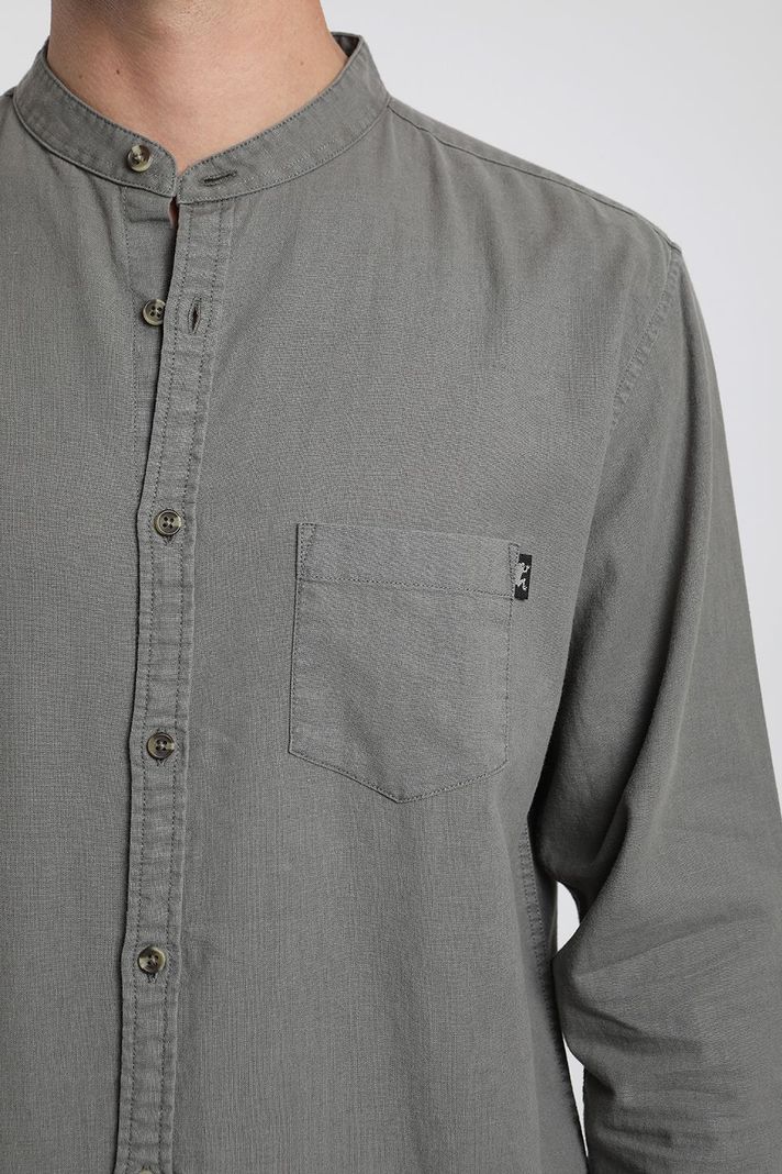 Camisa manga larga Mao verde -2