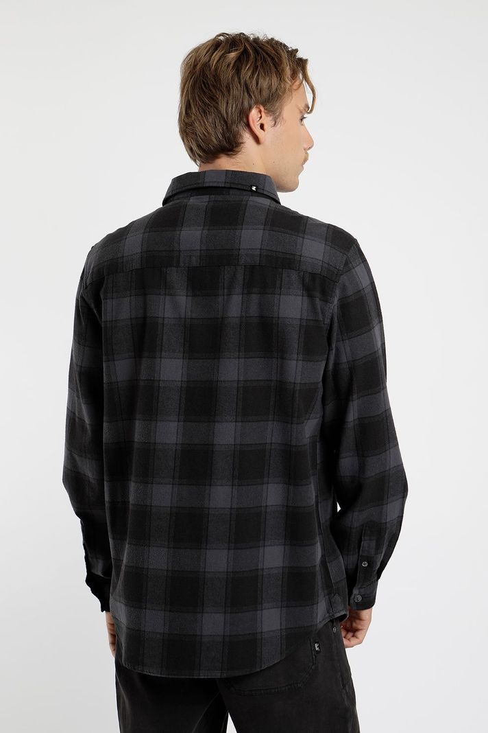 Camisa manga larga Flannel check  -2
