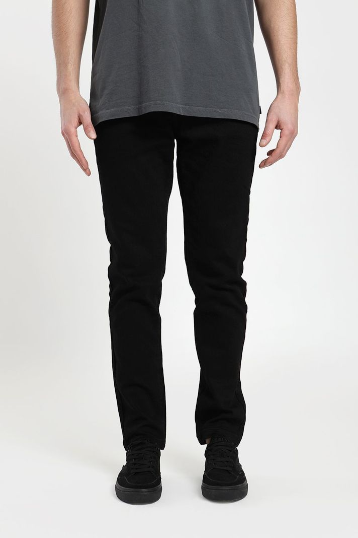 Jeans hombre negro-0