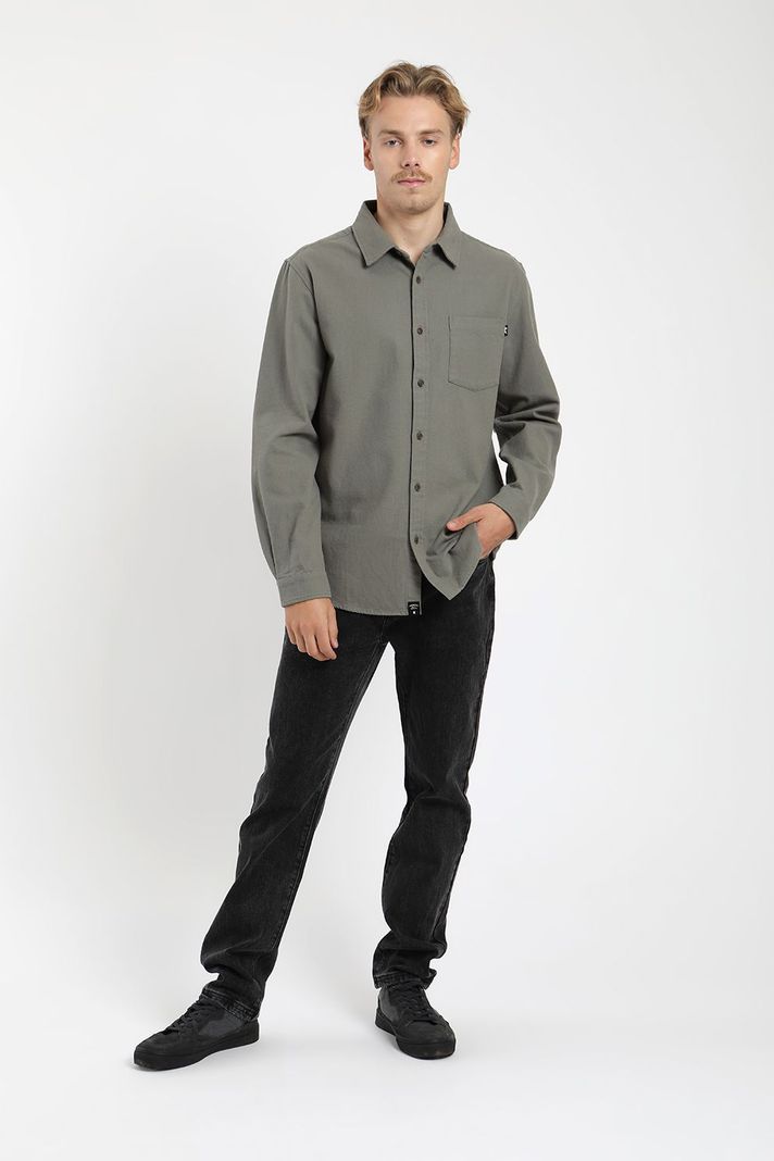 Camisa  Manga Larga Franela Froens Hombre-1