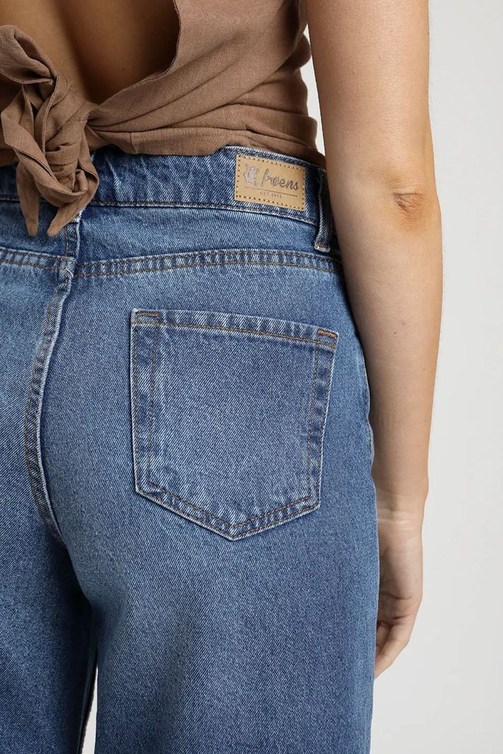 Pantalón mujer Turquía azul -1