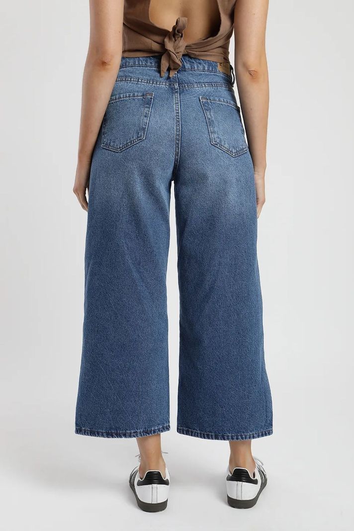 Pantalón mujer Turquía azul -2