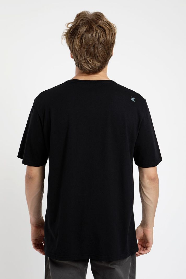 Polera manga corta hombre Front text -2