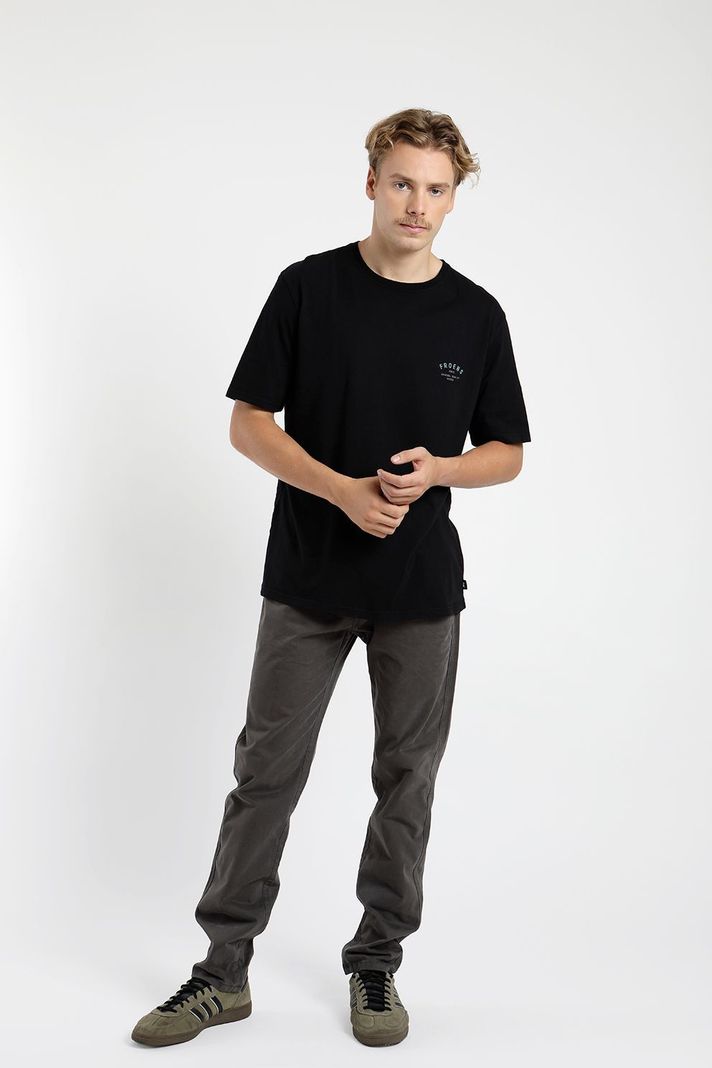 Polera manga corta hombre Front text -4