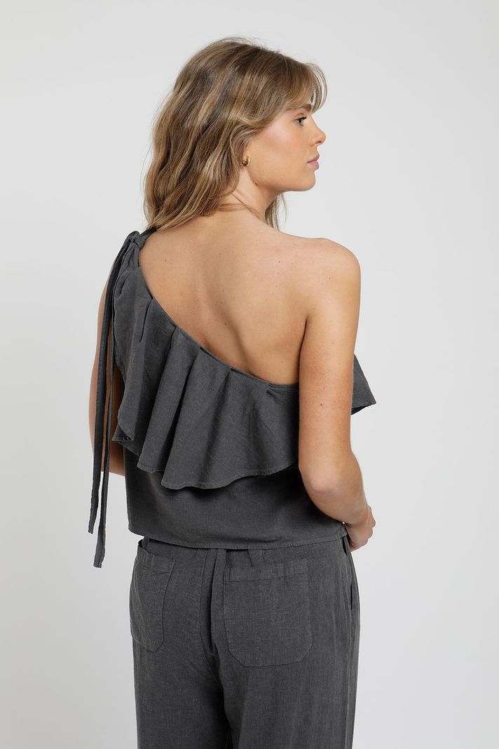 Blusa Mujer Salvia Grafito  -1