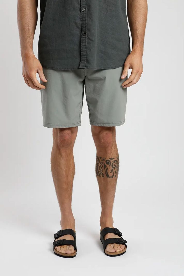 Short hombre Performance gris -0