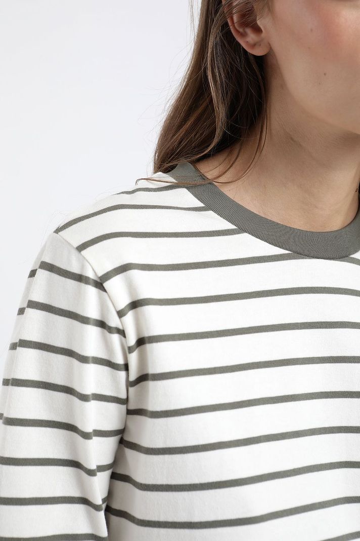 Polera Manga Larga Rayas Azucena Mujer Froens-1