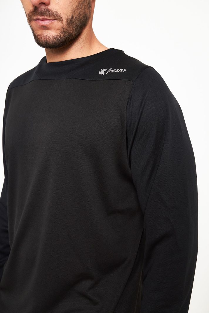 Polera manga larga hombre MTB negro -1