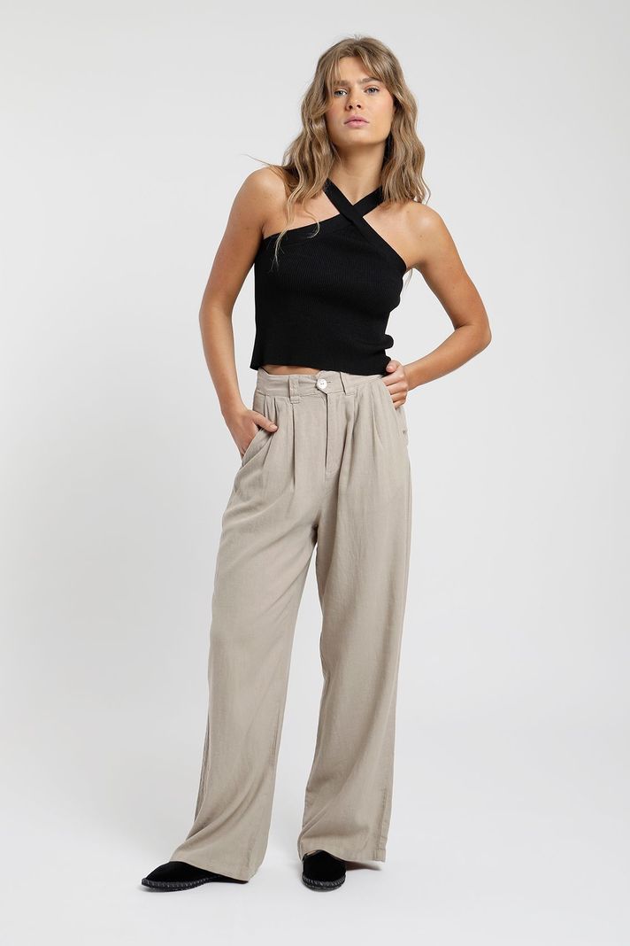 Pantalón Mujer Palazzo -3