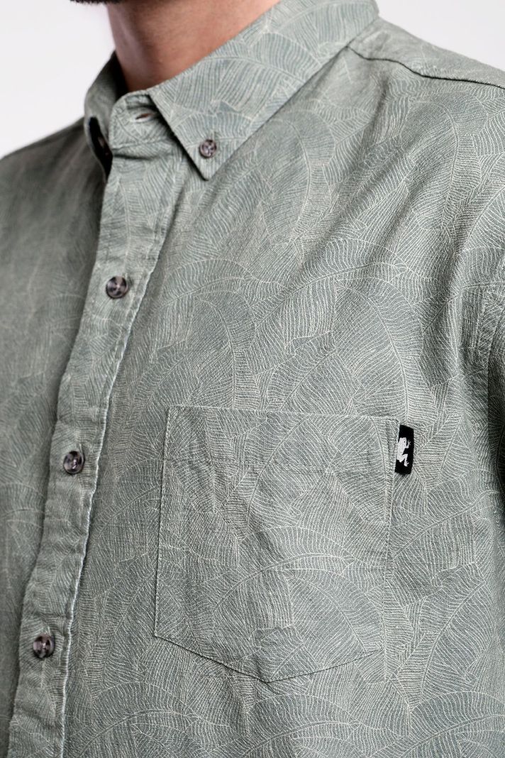 Camisa Manga Corta Hombre Palmleaf -2
