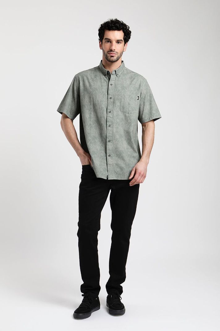 Camisa Manga Corta Hombre Palmleaf -3