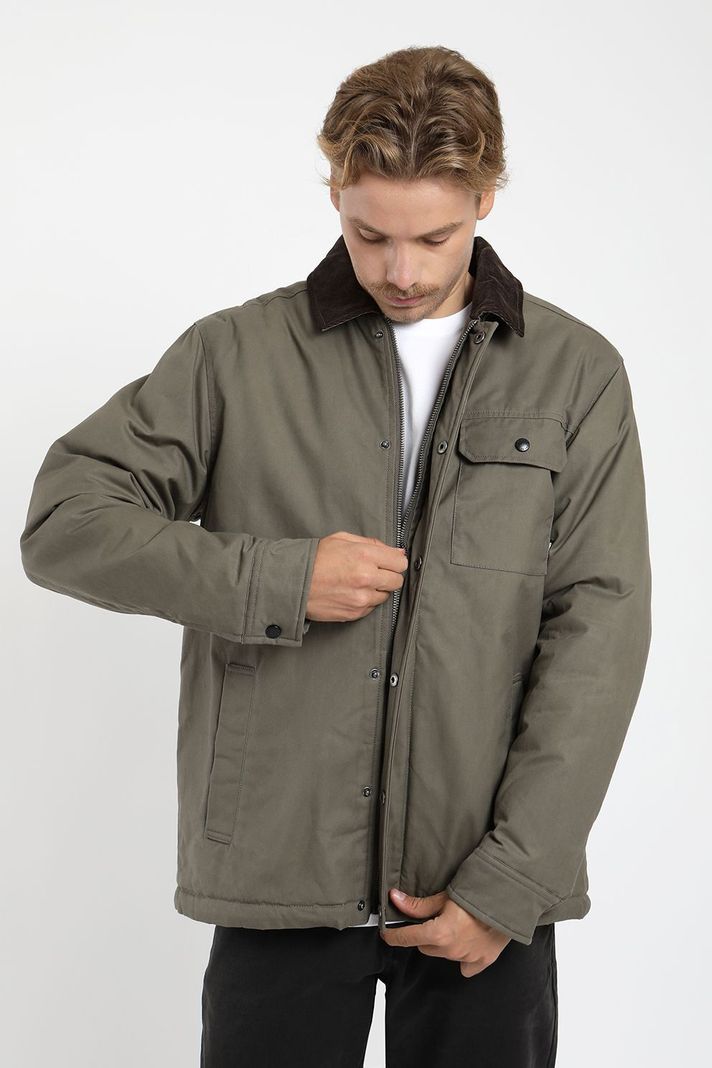 Chaqueta Con Gorro Cali Wax Froens Hombre-3