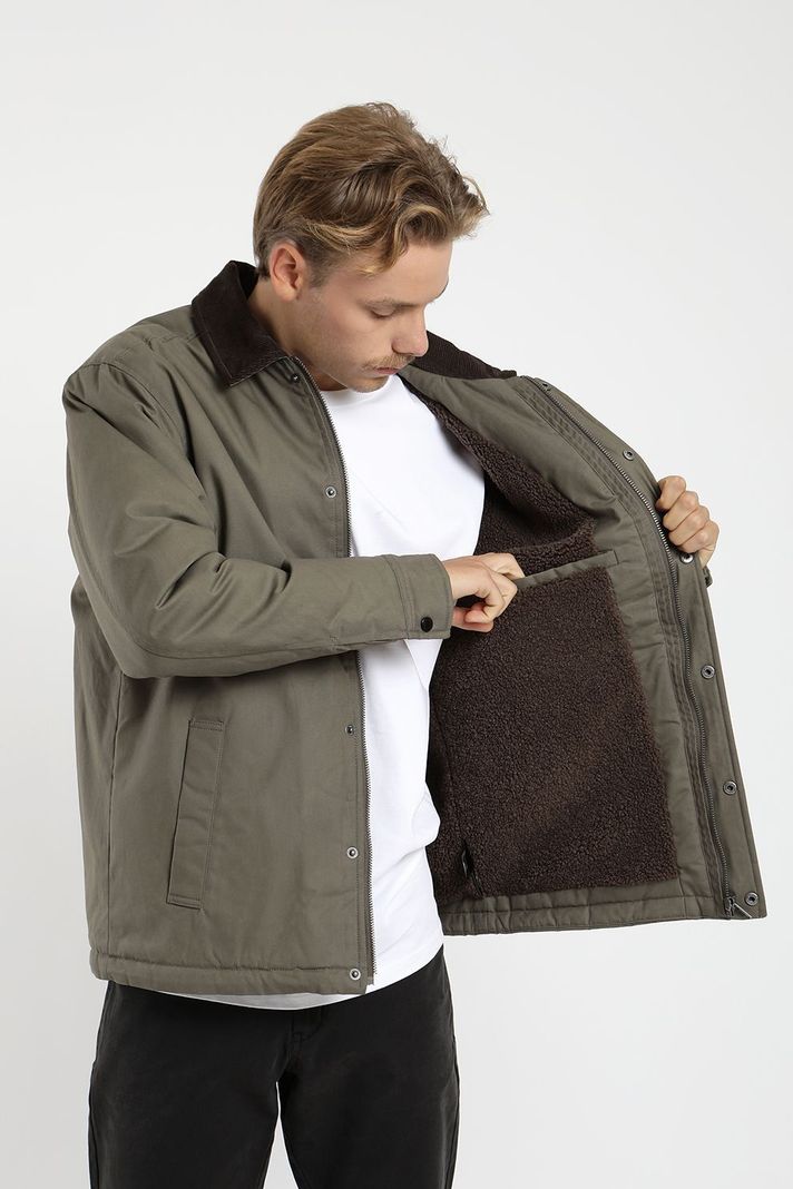 Chaqueta Con Gorro Cali Wax Froens Hombre-5