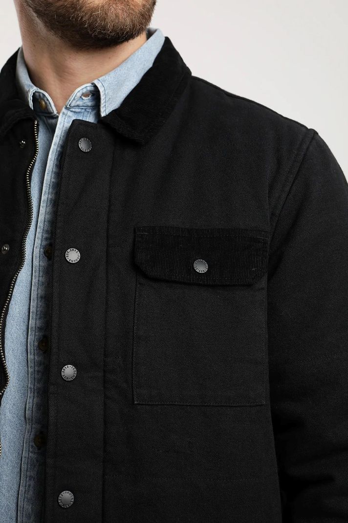 Chaqueta hombre Rapel negro  -1