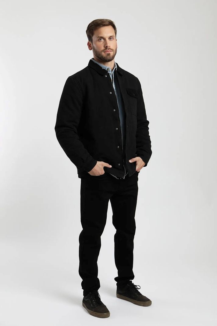 Chaqueta hombre Rapel negro  -4