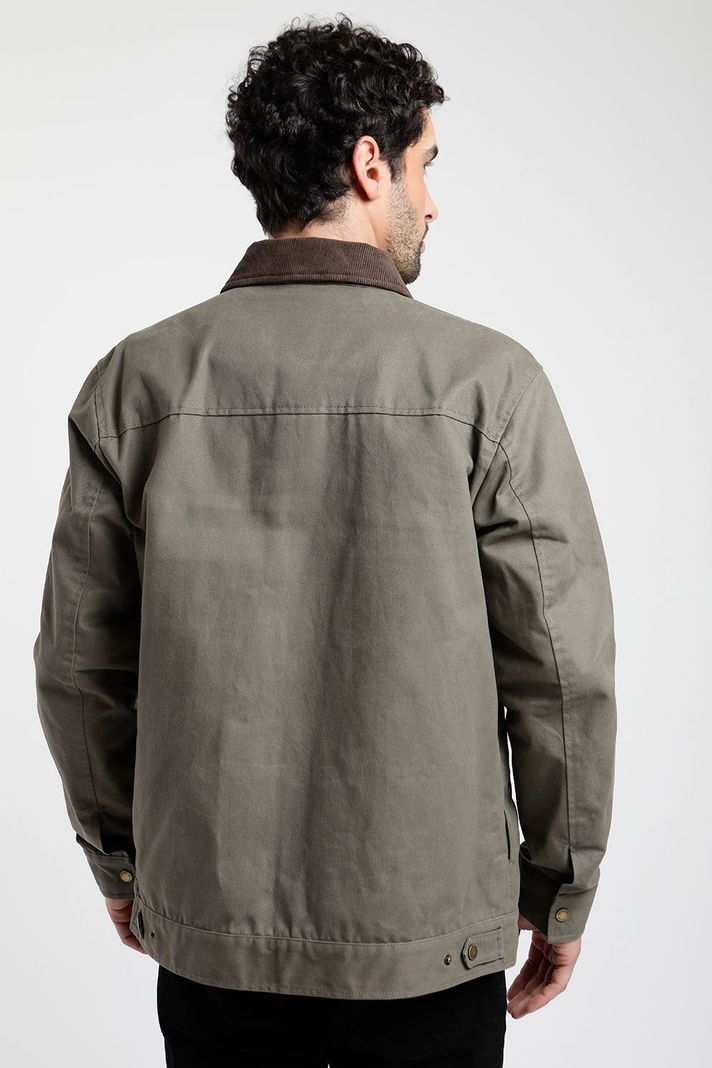 Chaqueta Hombre Península Waxed -1