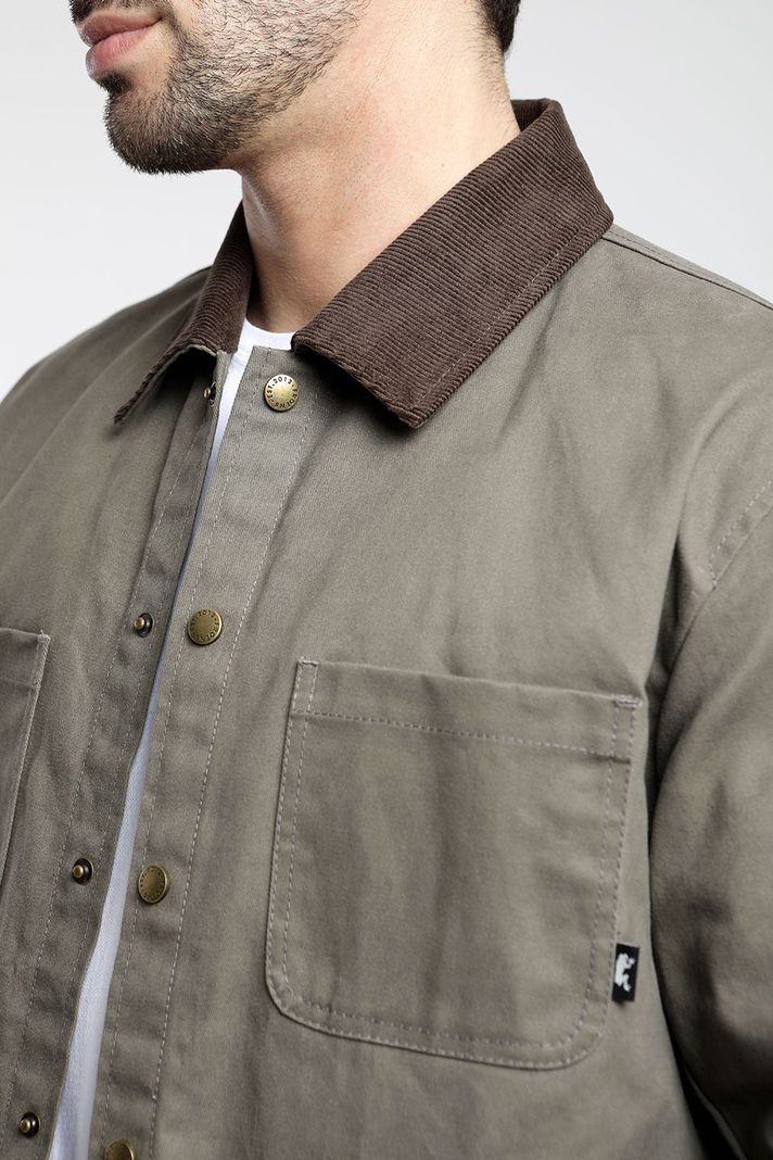 Chaqueta Hombre Península Waxed -2
