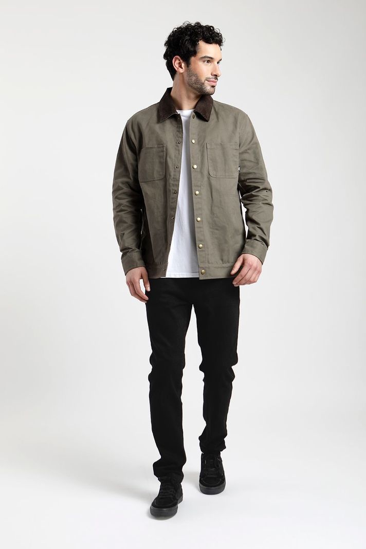 Chaqueta Hombre Península Waxed -4