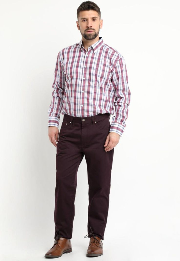 Camisa Fantasia Premium Manga Larga Boton Cuello Gris Melange-2