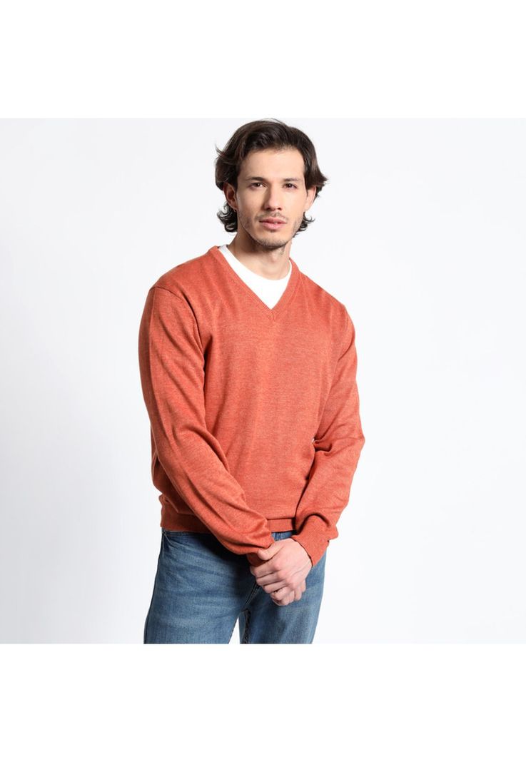 Sweater Cuello V-1