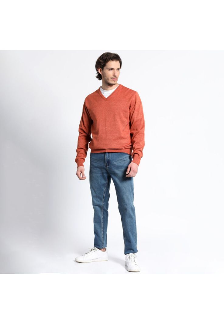 Sweater Cuello V-2