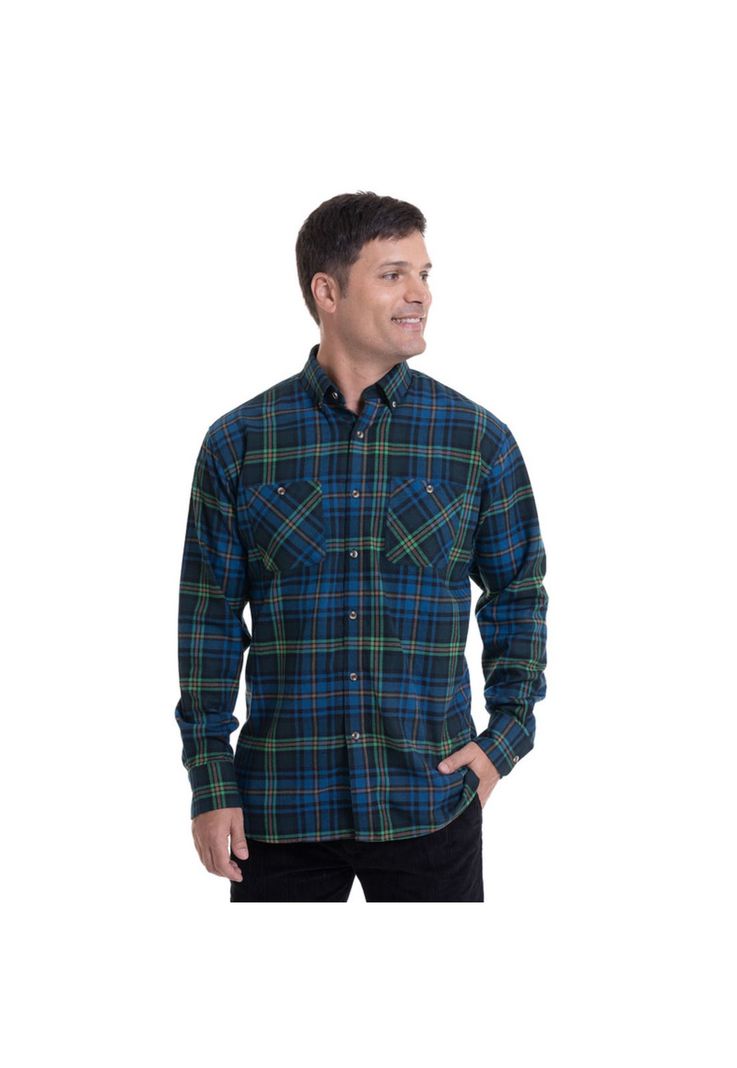 Camisa Villela Fantasía Azul-0
