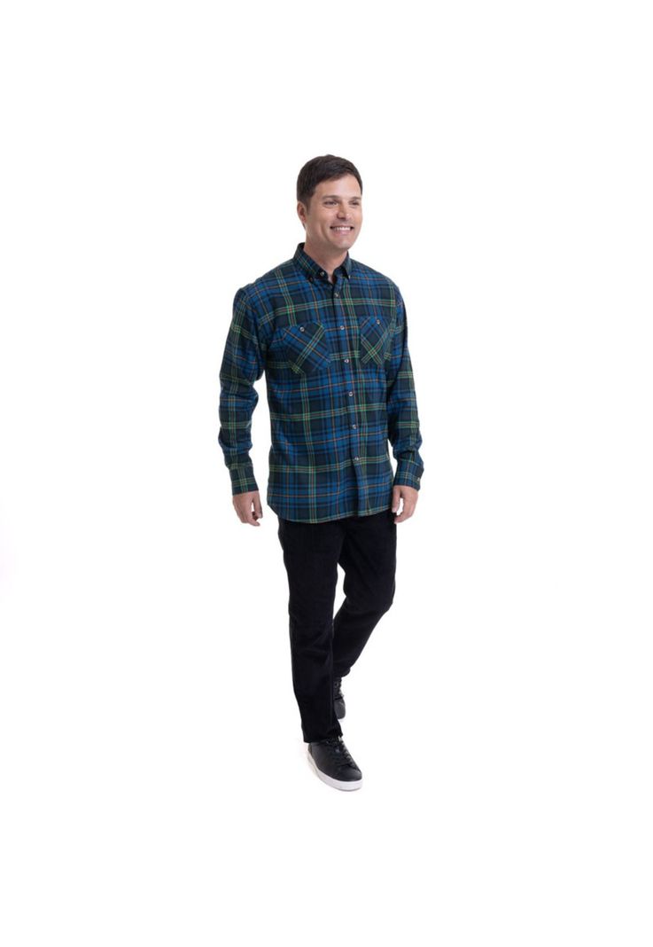 Camisa Villela Fantasía Azul-2