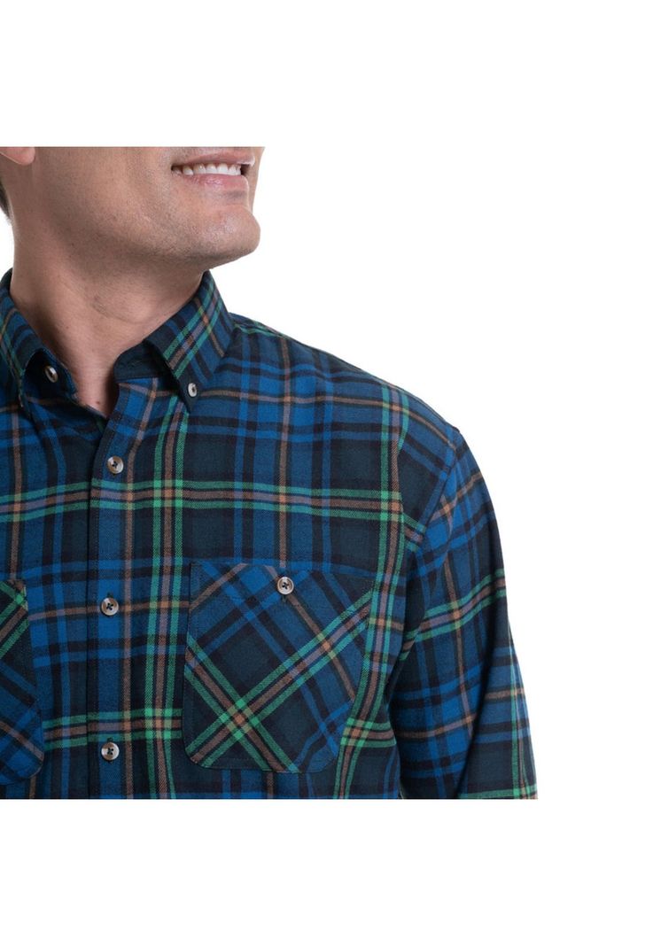 Camisa Villela Fantasía Azul-3