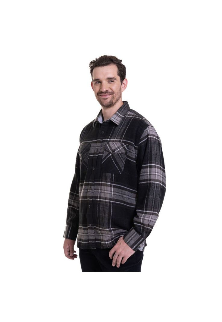 Camisa Leñadora Pizarra-0