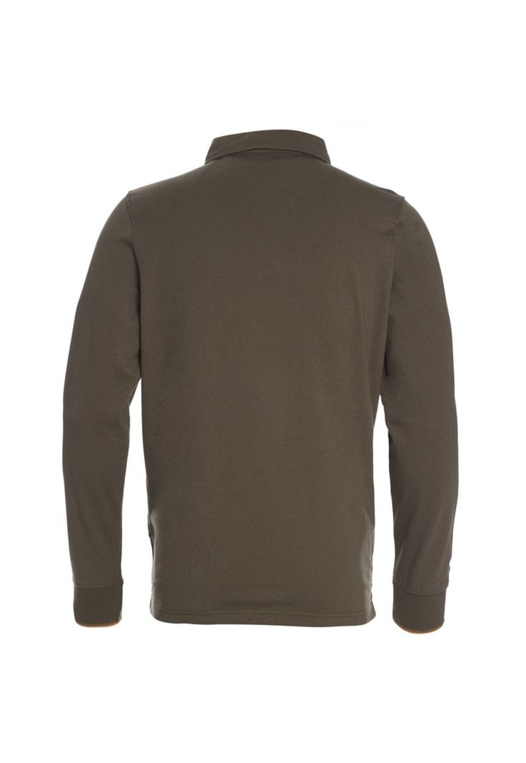 Polera Manga Larga Cuello Camisero Regular Fit-2