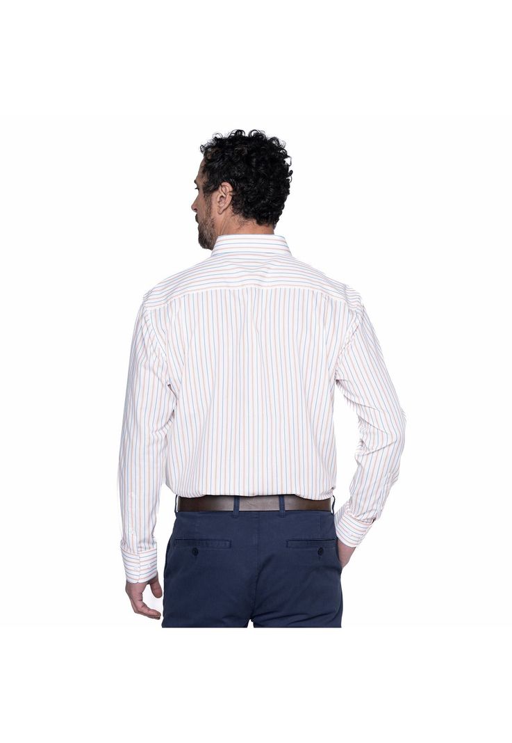 Camisa Listada Premium Manga Larga-1